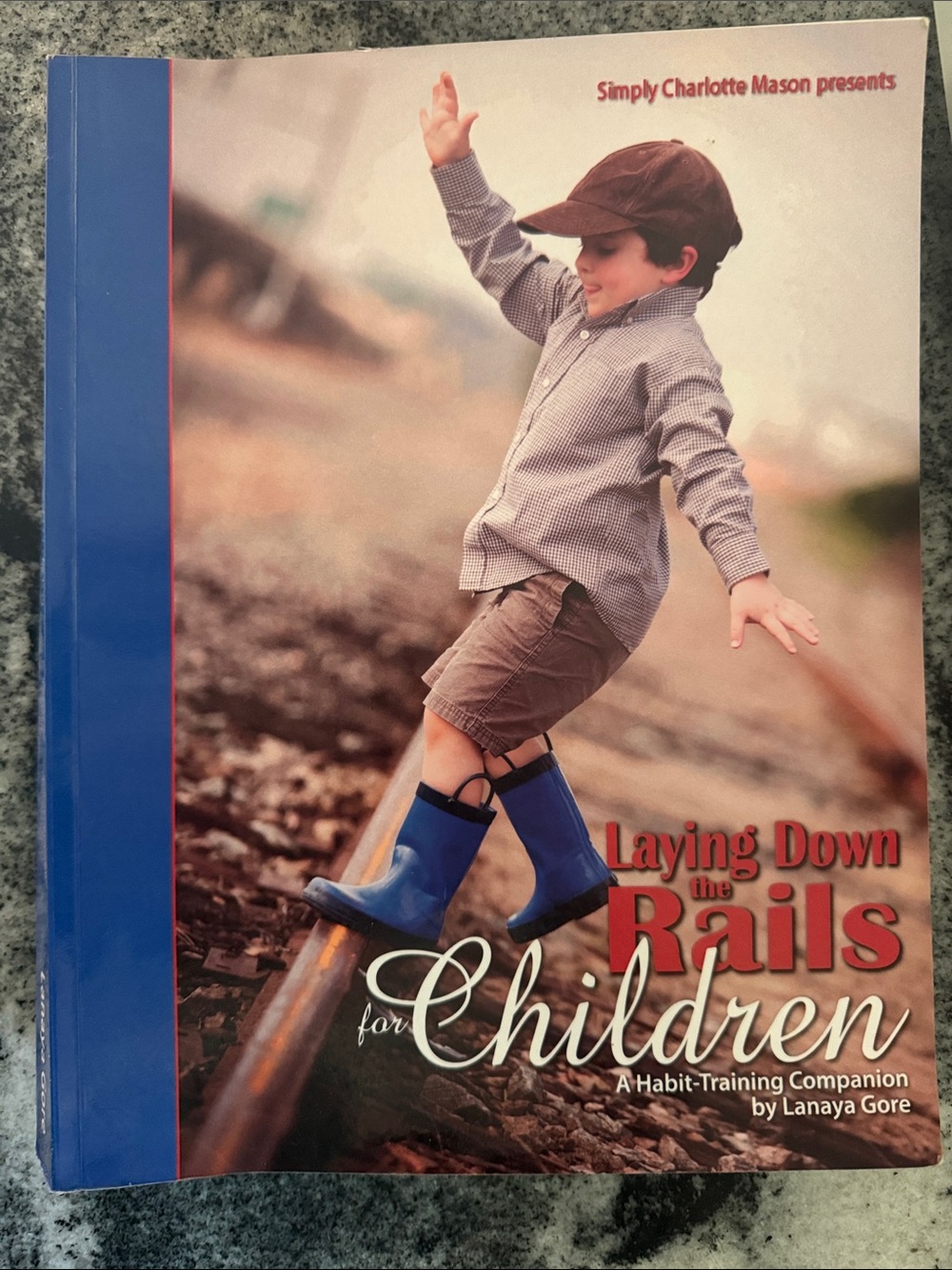 Laying Down the Rails for Children by Lanaya Gore - Blue Accent Cover